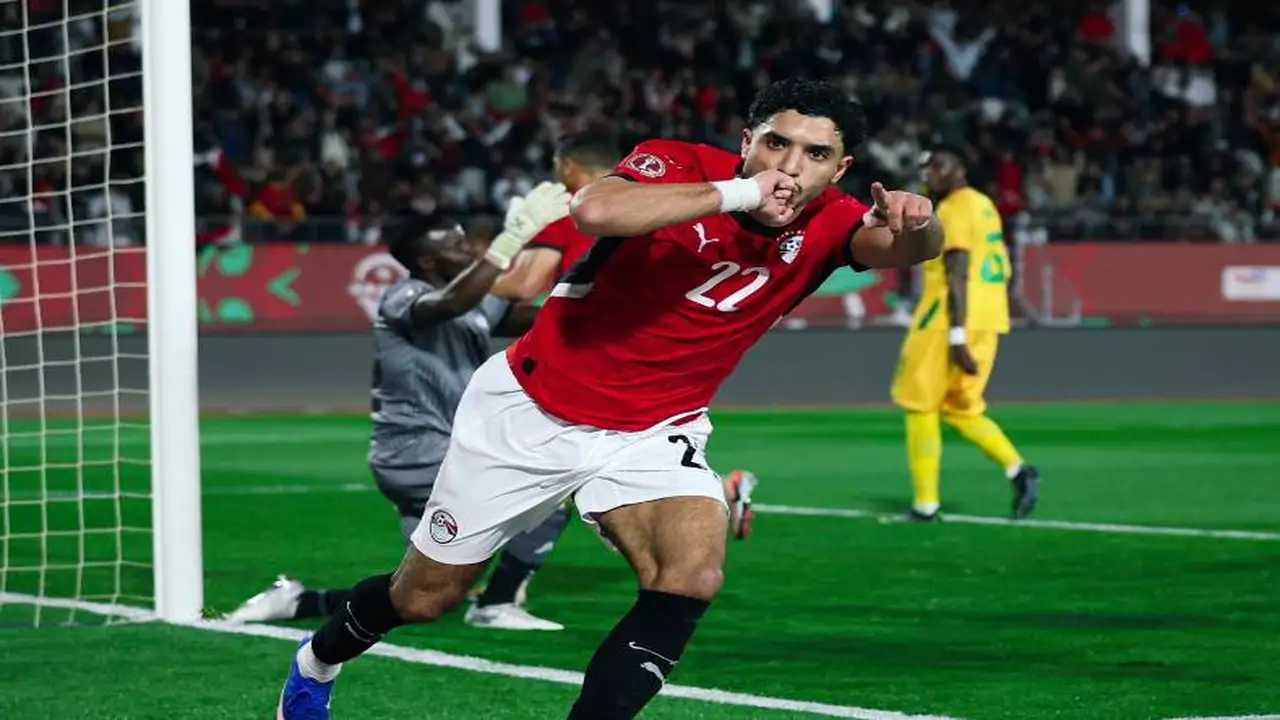 العارضة تحرم عمر مرموش من هز شباك إسبانيا في مواجهة المنتخب المصري